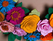 Rustic Felt Floral Wreath - Style 8 - image 10