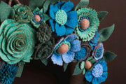 Welcome Felt Floral Wreath - Style 2 - image 10