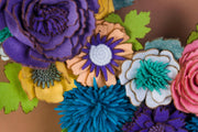 Wildflower Felt Wreath - image 5