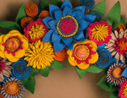 Wildflower Felt Wreath - Style 4 - image 3