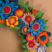 Wildflower Felt Wreath - Style 4 - image 7