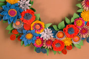 Wildflower Felt Wreath - Style 4 - image 8