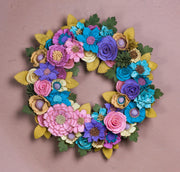 Wildflower Felt Wreath - Style 5 - image 1