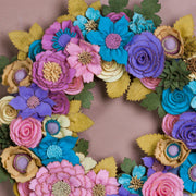 Wildflower Felt Wreath - Style 5 - image 6