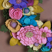 Wildflower Felt Wreath - Style 5 - image 8